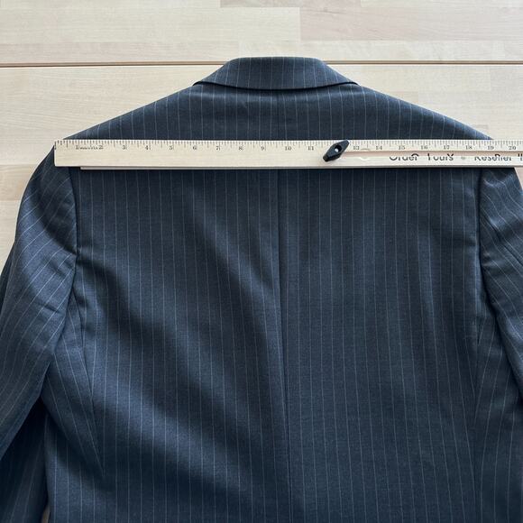 Brooks Brothers Suit Mens 41L Pinstripe Blazer Pants Wool Dapper Gatsby Mob Boss - Picture 16 of 16